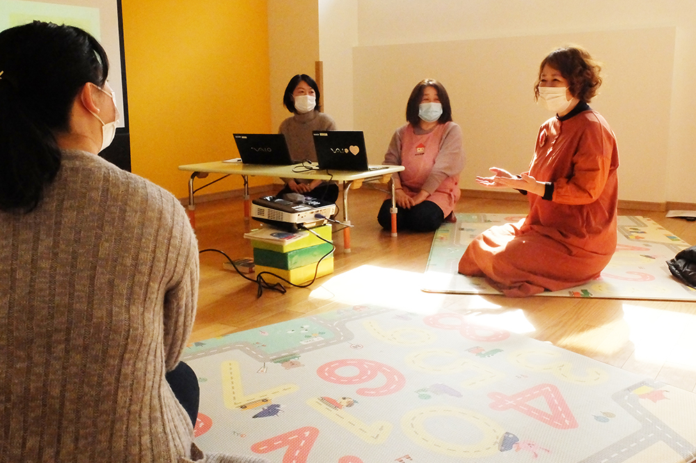 障害児向け入園説明会の様子