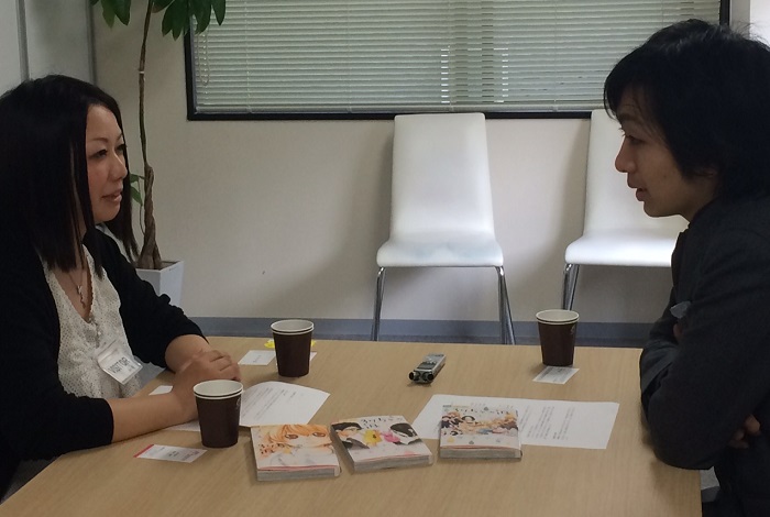 マンガ「37.5℃の涙」の作者 椎名チカ先生と対談しました！