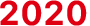 2020年